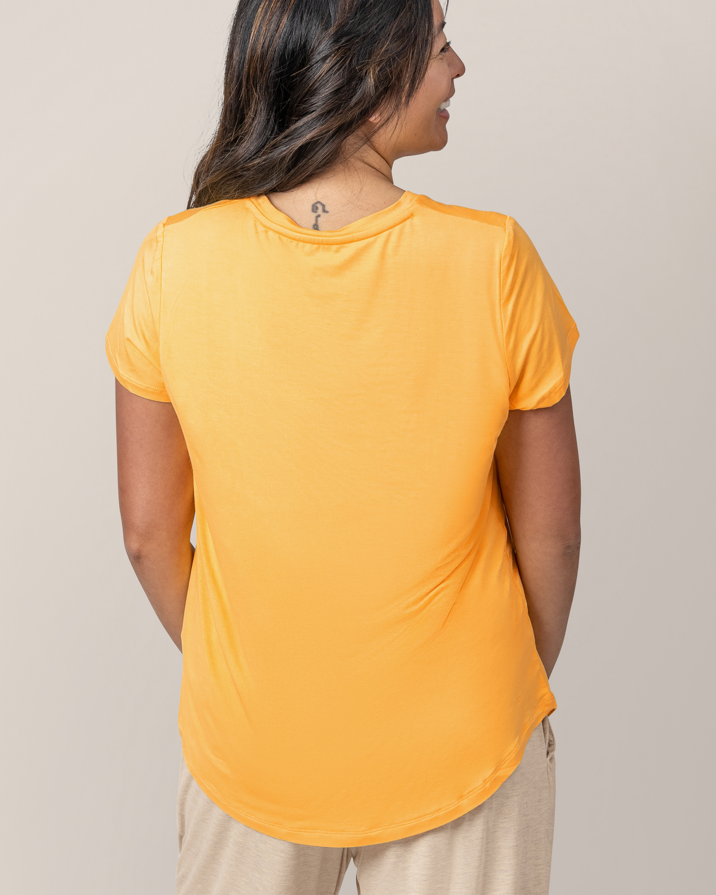 Everyday Maternity & Nursing T-shirt | Marigold