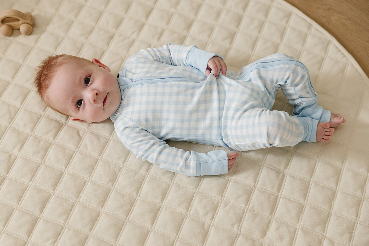 August & Ivy Organic Pima Cotton Romper