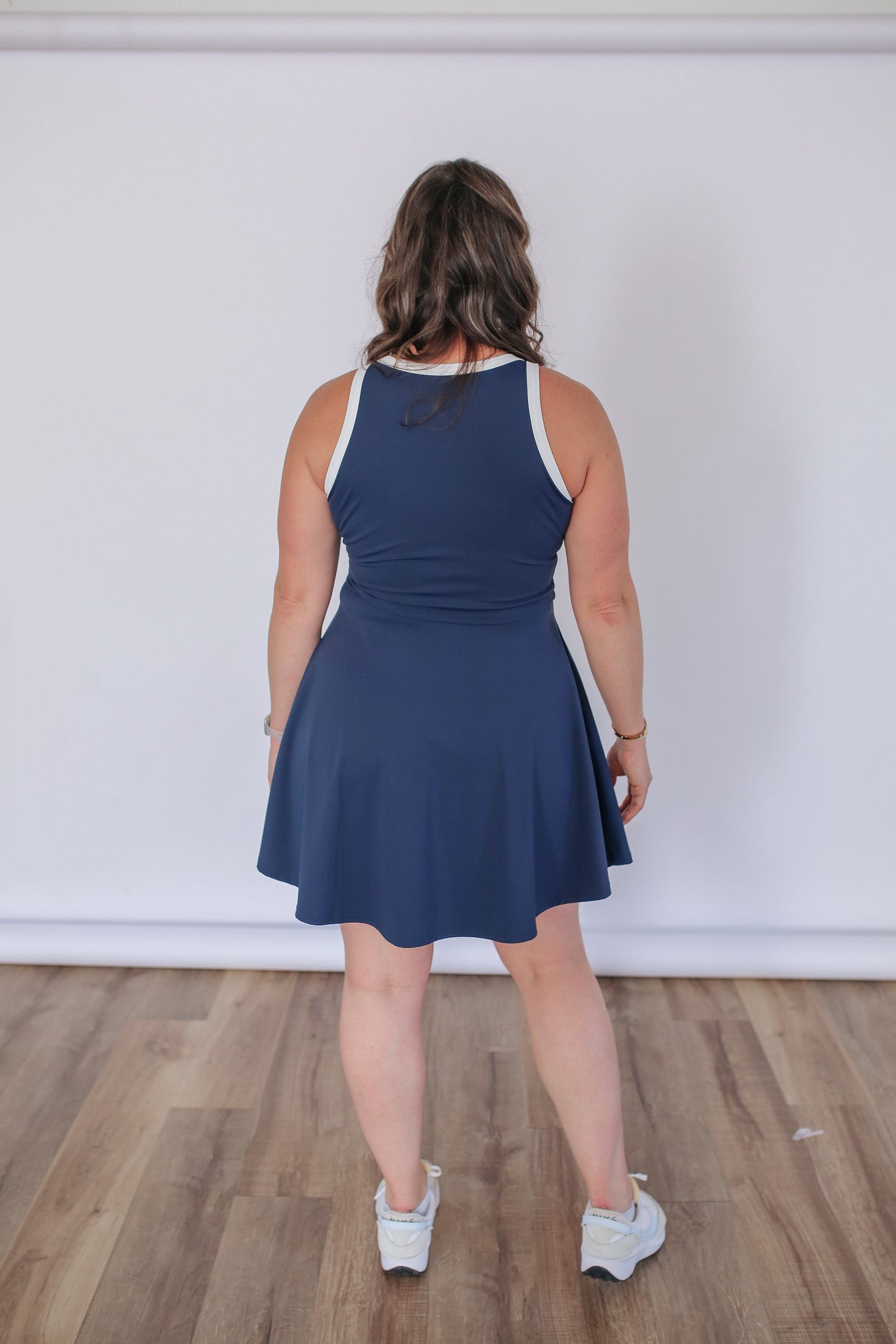 The Courtside Nursing Tennis Dress – Breastfeeding Friendly