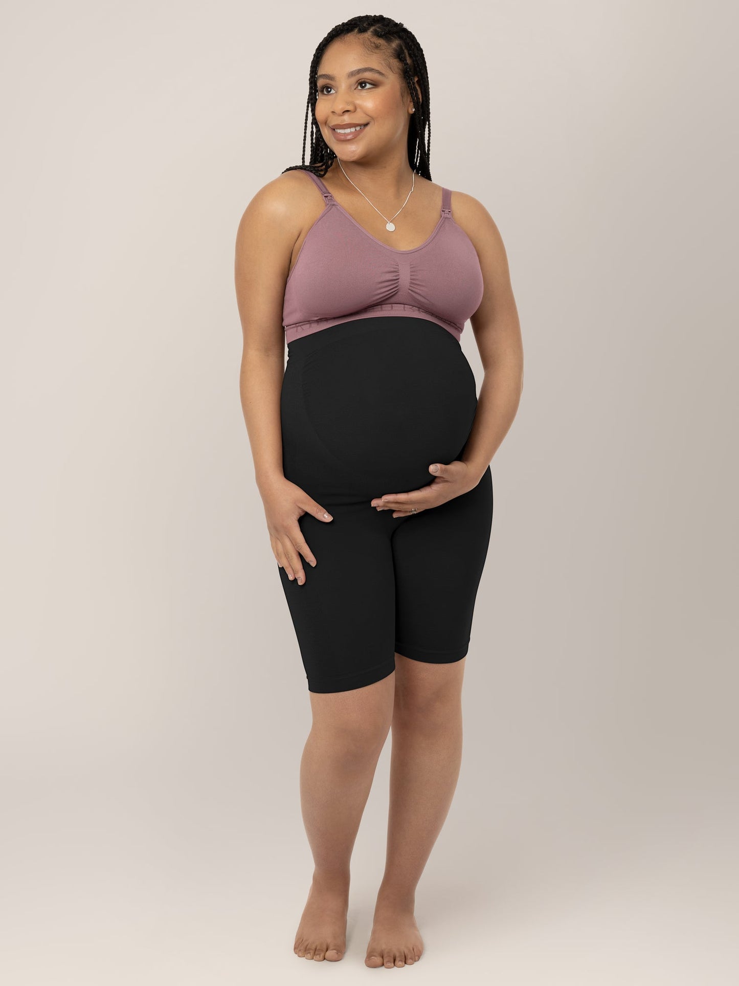 Seamless No-Chafe Maternity Underwear | Black