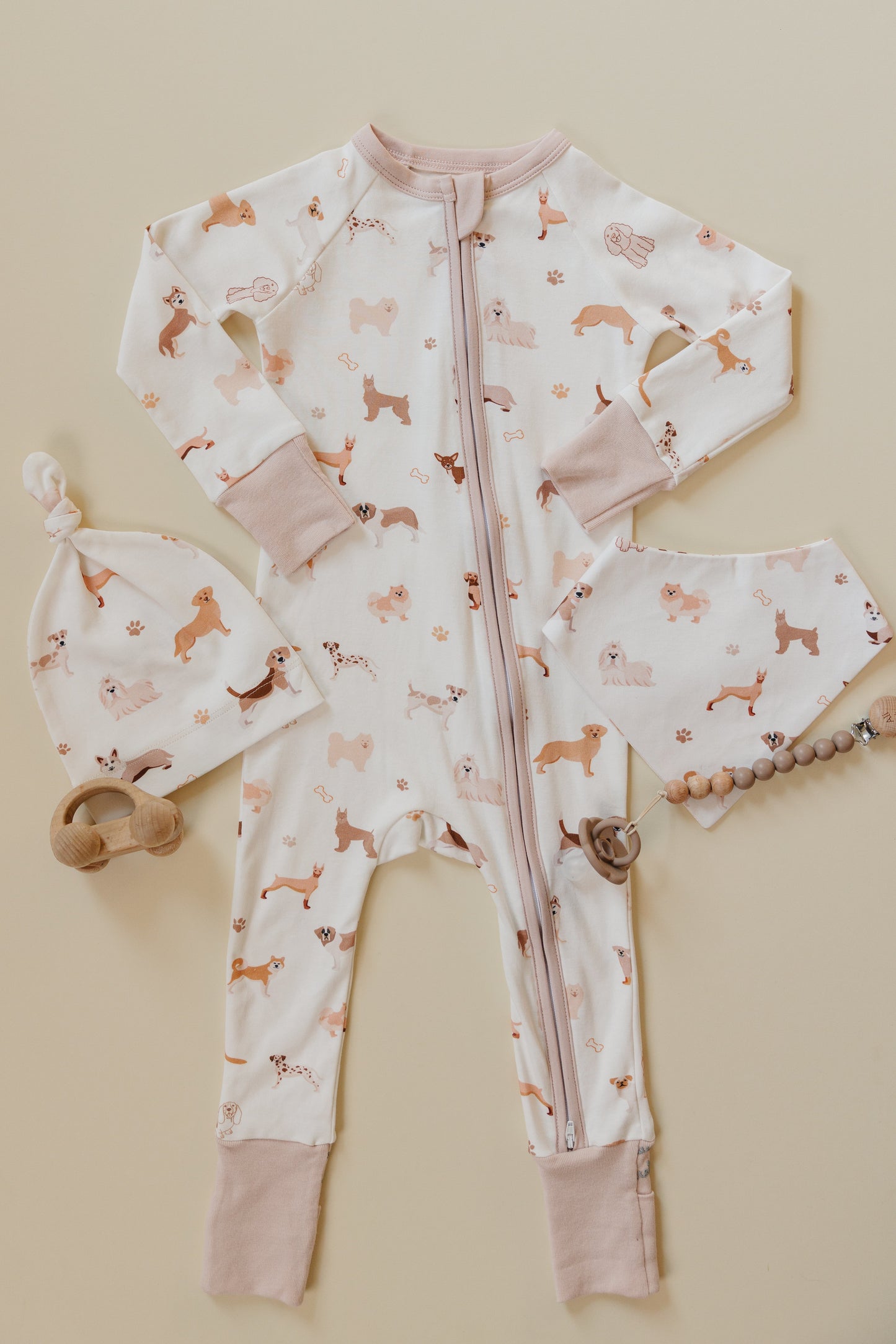August & Ivy Organic Pima Cotton Romper