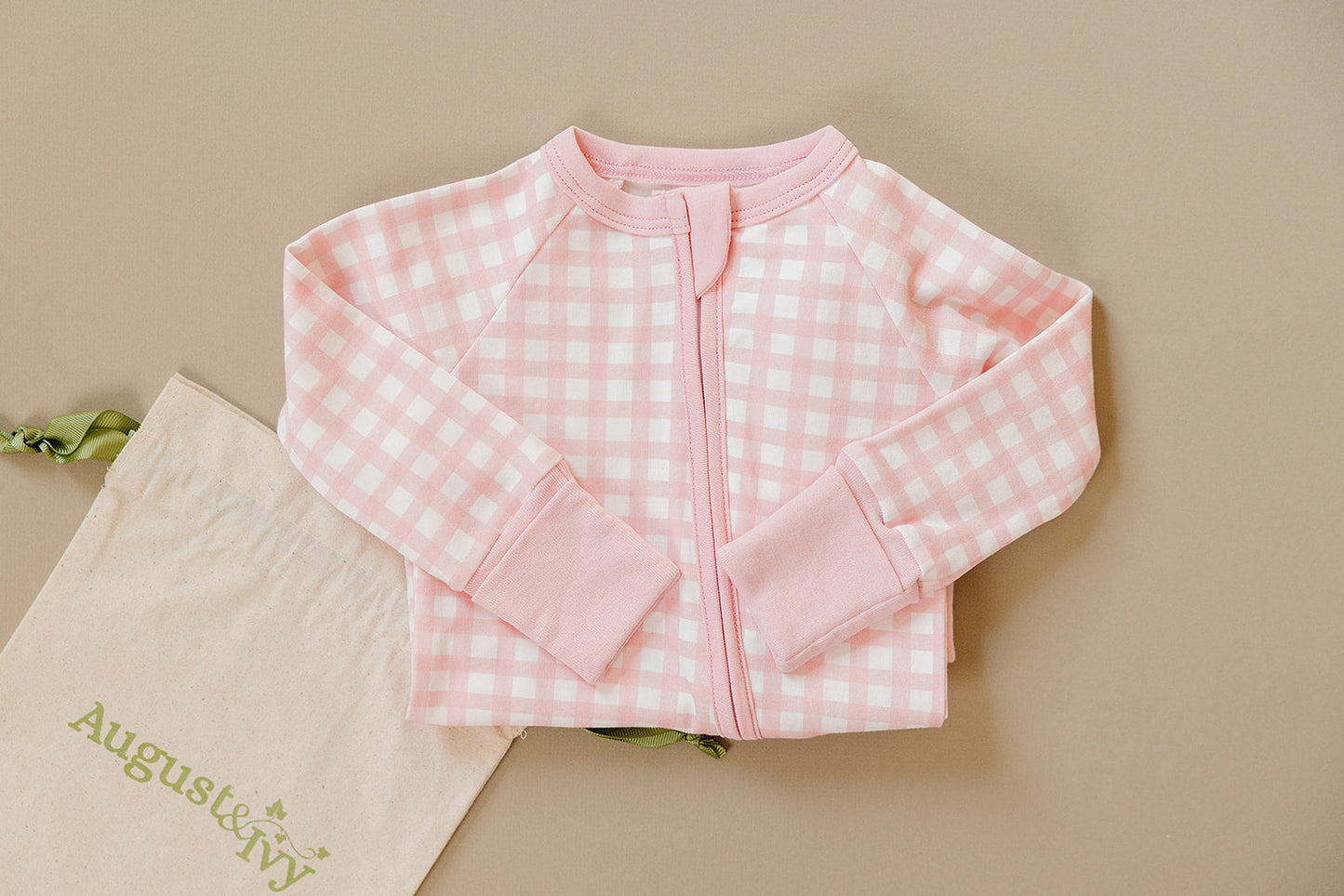 August & Ivy Organic Pima Cotton Romper