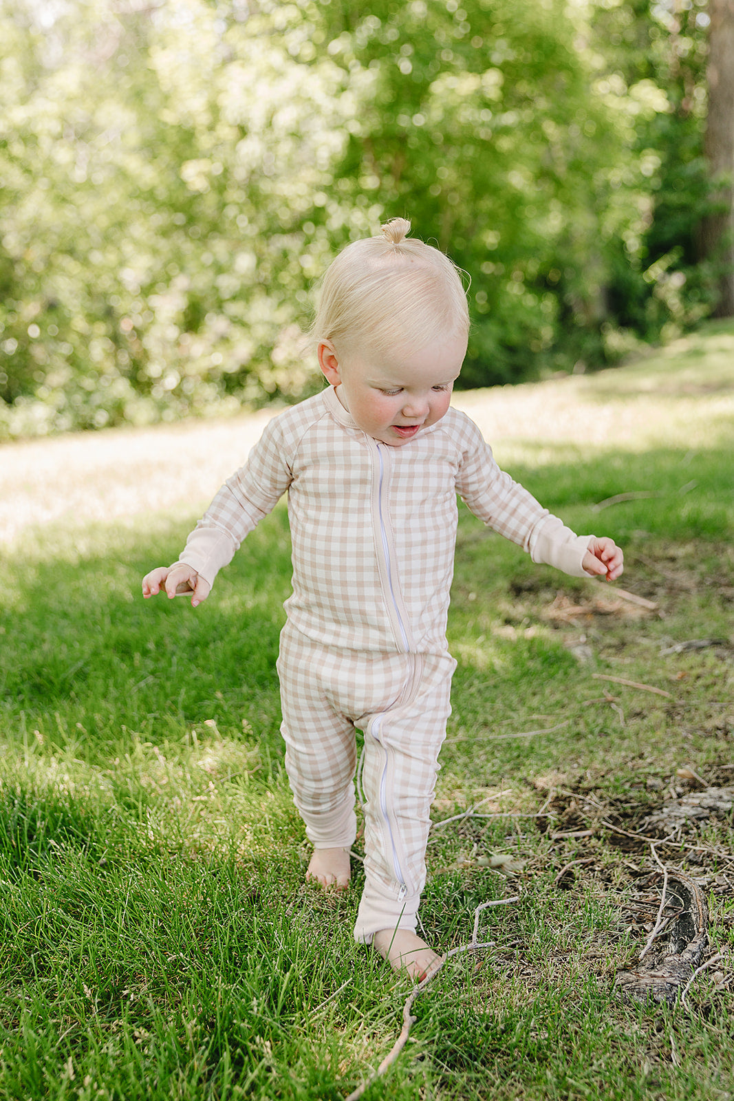 August & Ivy Organic Pima Cotton Romper
