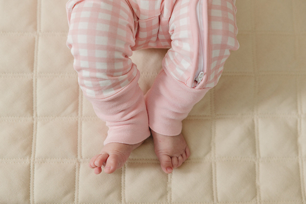 August & Ivy Organic Pima Cotton Romper