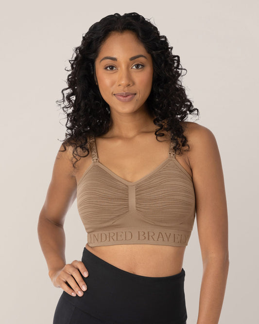Sublime® Hands-Free Pumping & Nursing Bra | Latte