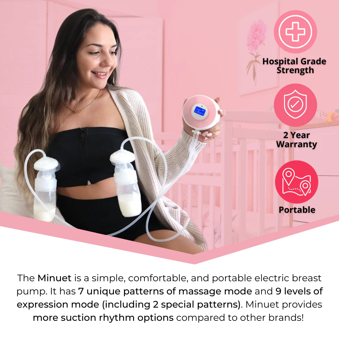 Unimom Minuet - Portable Double Electric Breast Pump