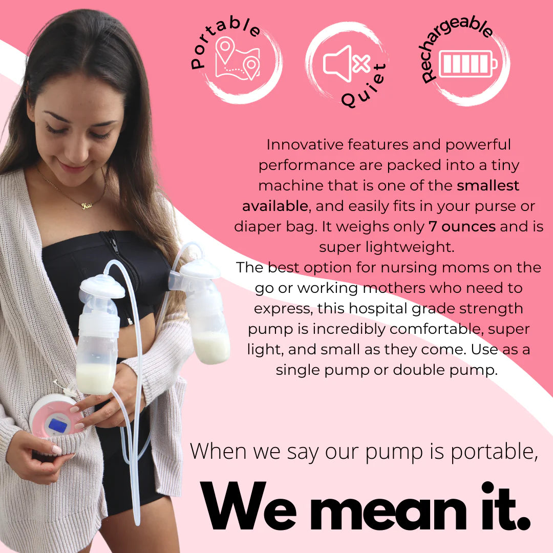 Unimom Minuet - Portable Double Electric Breast Pump